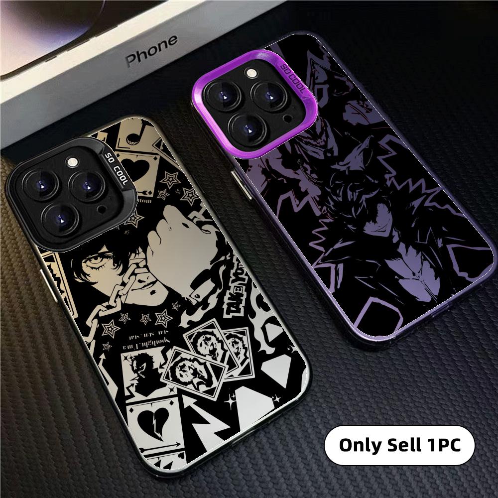 Phone Cases Iphone 16 Pro Max - Casing HP Game P-Persona 5 Untuk