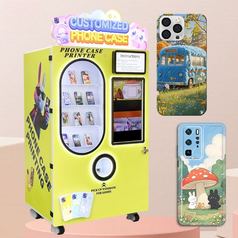 Phone Cases Vending Machine - Mesin Cetak Casing HP Inovatif DIY