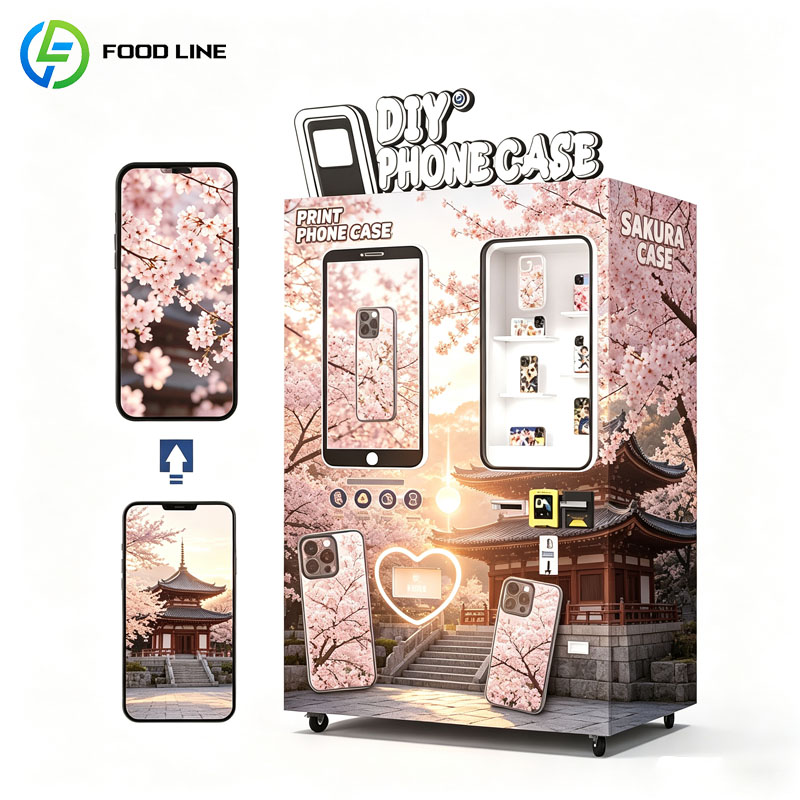 Phone Cases Vending Machine - Mesin Penjual Otomatis Casing Ponsel, Kios
