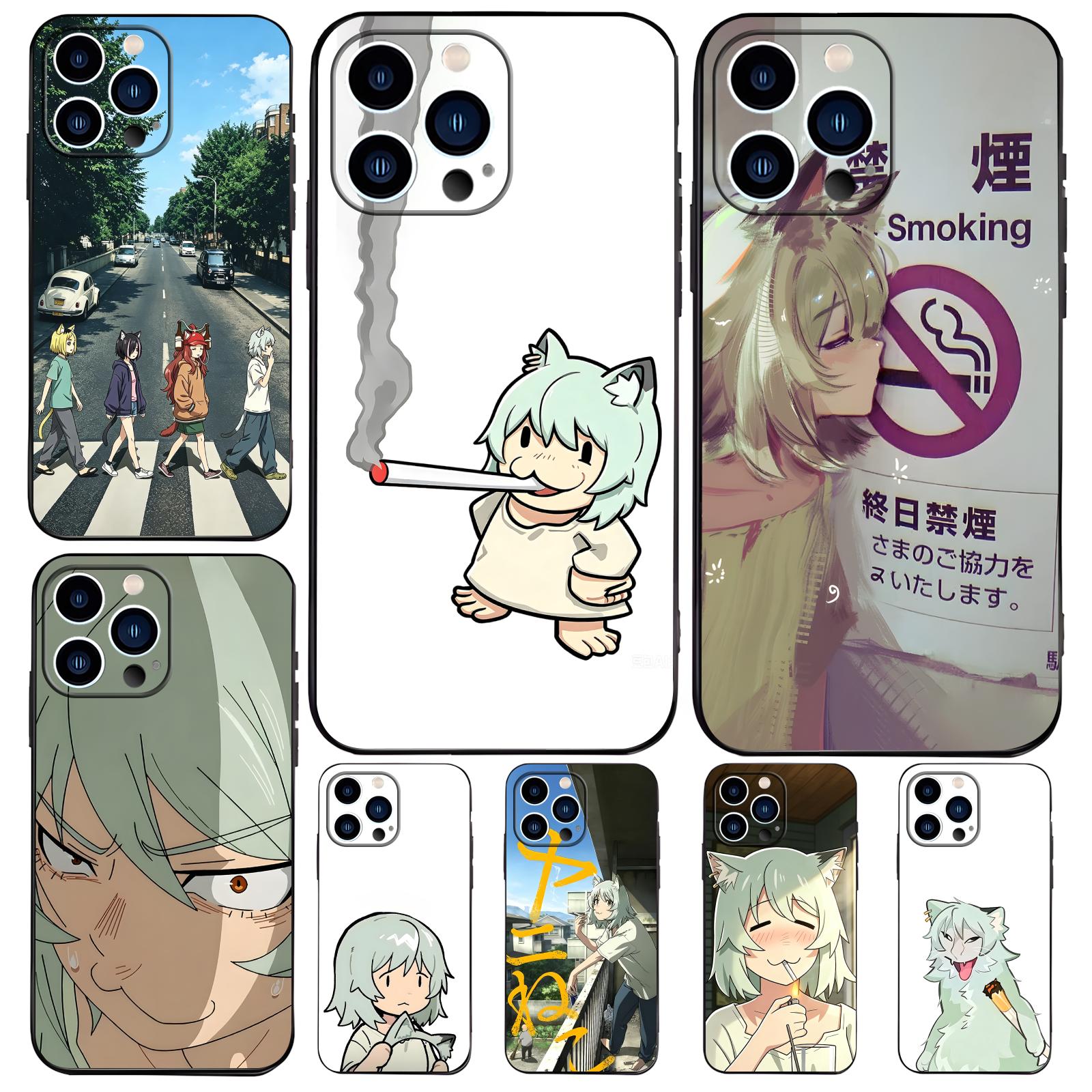 Phone Cases Iphone 16 Pro Max - Casing Ponsel Chainsmoker Cat Untuk iPhone17