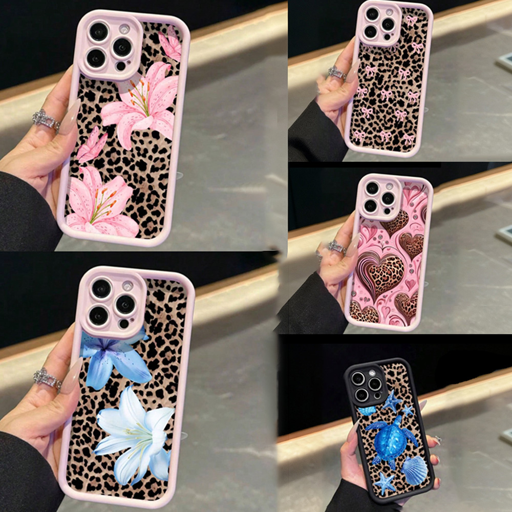 Phone Cases Leopard Print - Casing Ponsel Motif Leopard dengan Pola