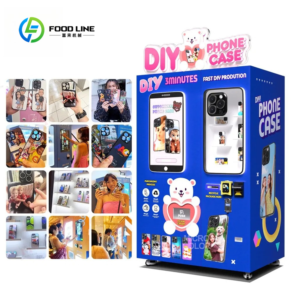 Phone Cases Vending Machine - Mesin Cetak Casing Ponsel Kustom Instan,