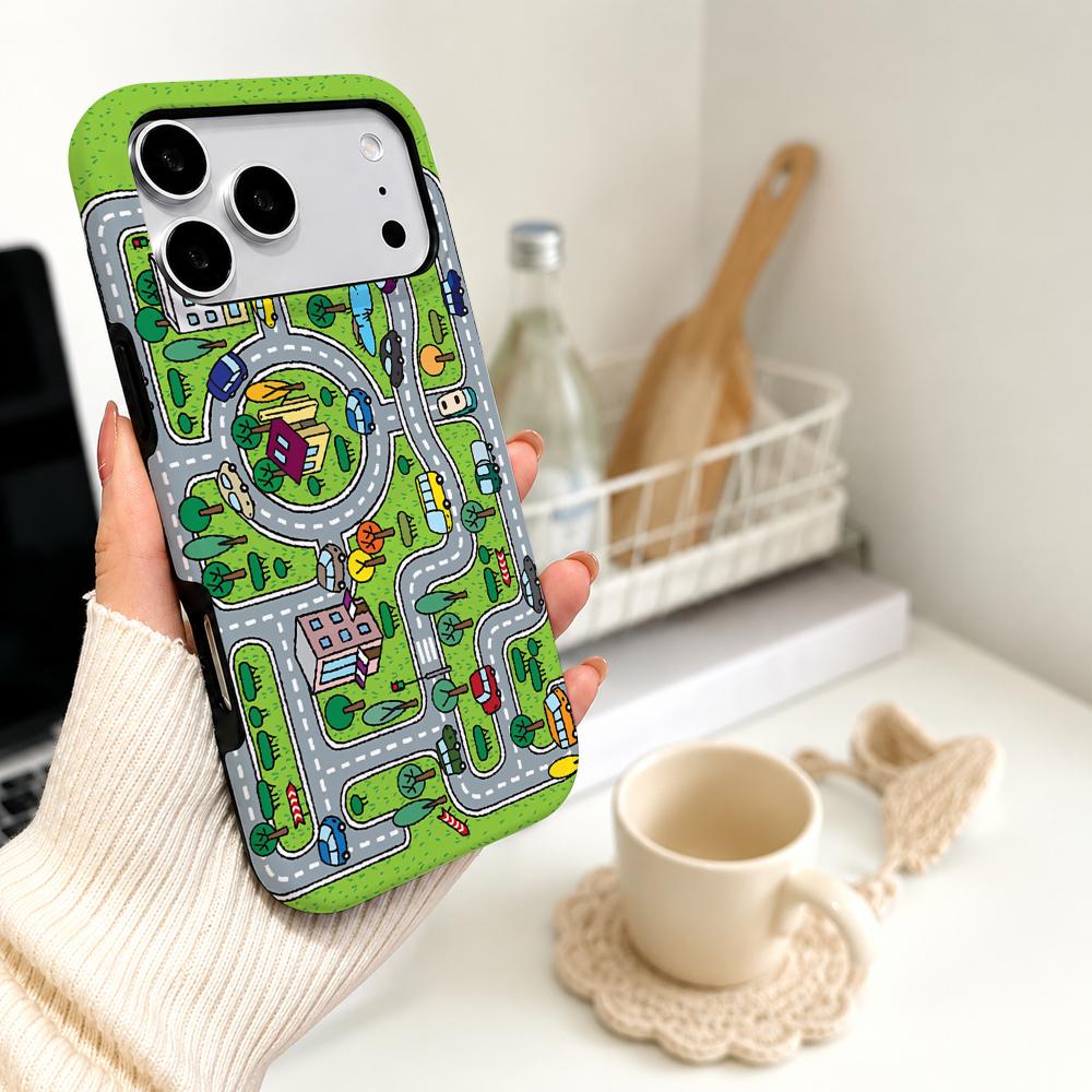 Phone Cases Kids - Casing HP Bahan Film Motif Mobil