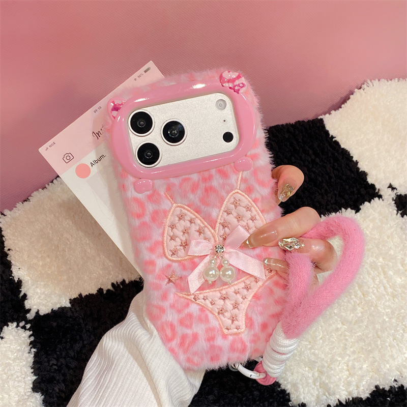 Phone Cases Iphone 16 Pro Max - Casing HP Mewah Motif Bikini Leopard