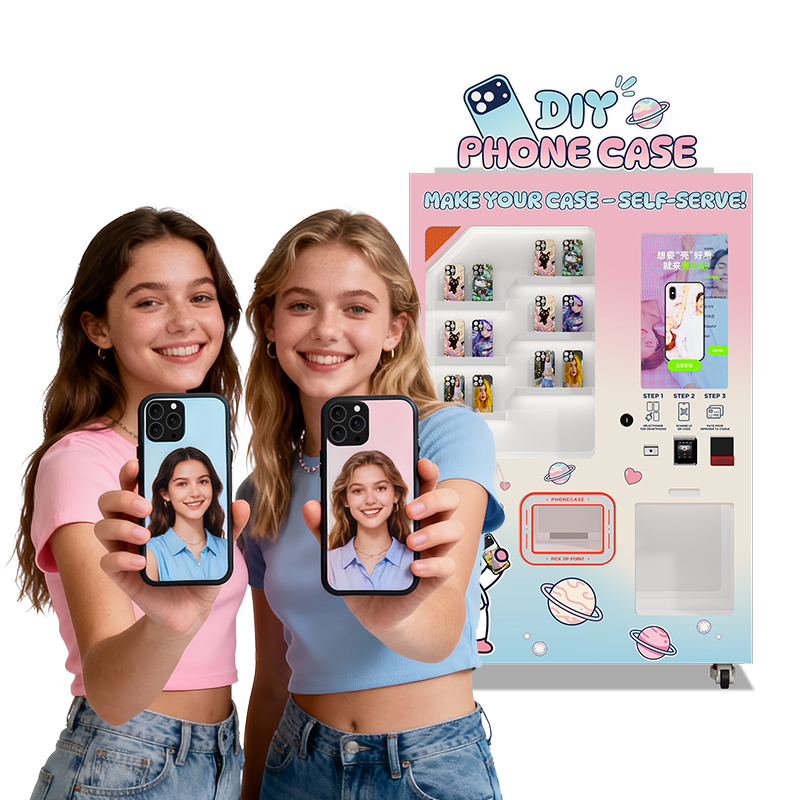 Phone Cases Vending Machine - Mesin Cetak Otomatis UV untuk Casing