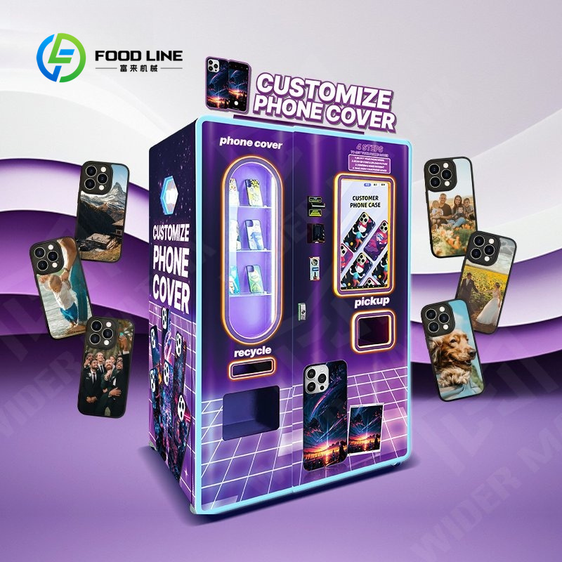 Phone Cases Vending Machine - Mesin Cetak Casing HP Digital Layar