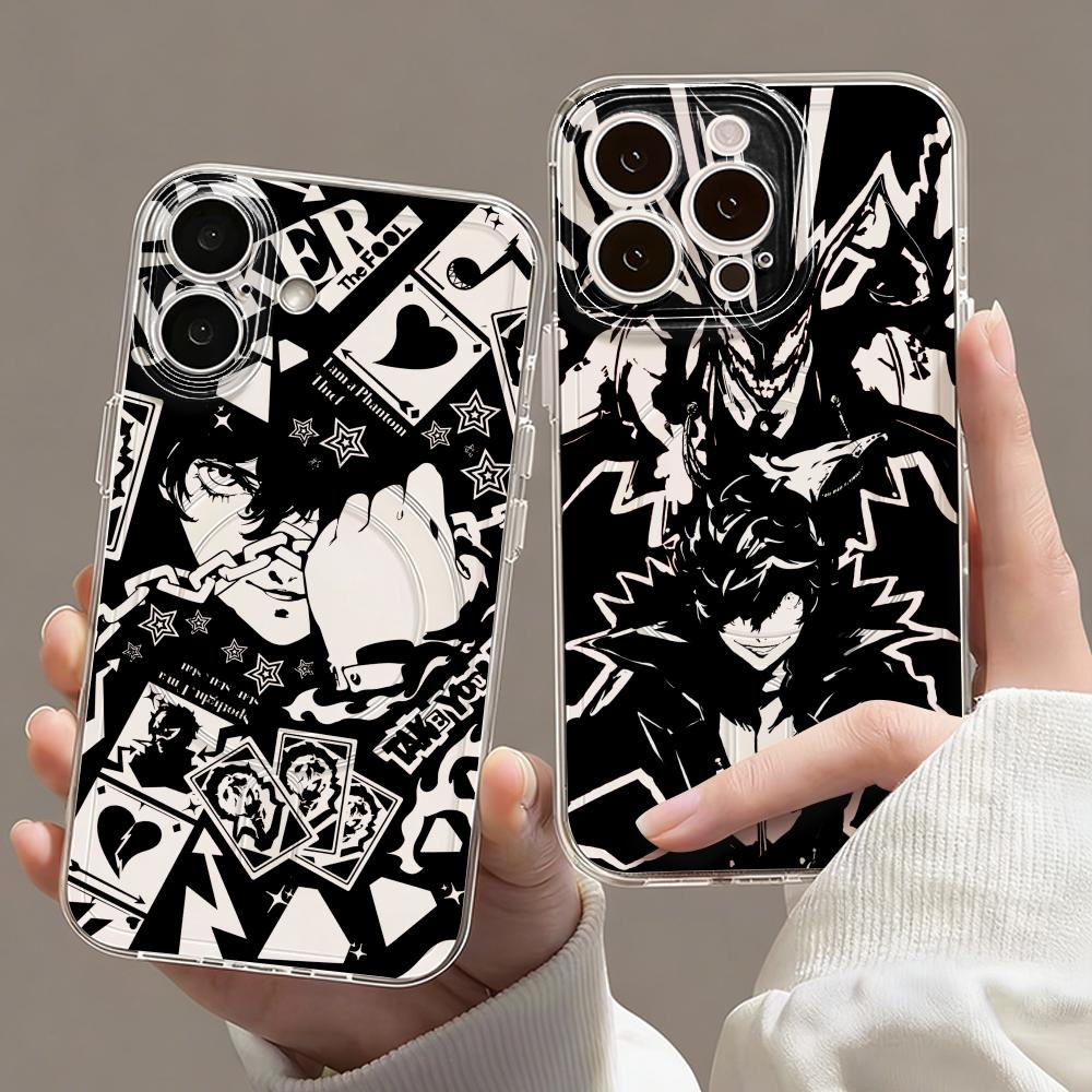 Phone Cases Iphone 16 Pro Max - Casing Ponsel Game P-Persona 5, Casing