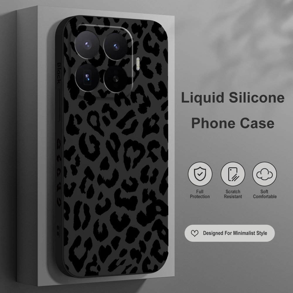 Phone Cases Leopard Print - Casing Ponsel Motif Leopard Untuk Xiaomi