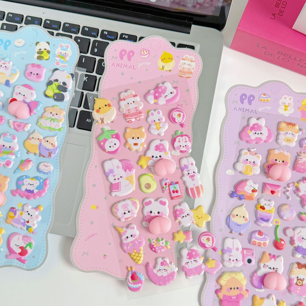 4 Buah Stiker Anak 3D Lembut B - Phone Cases Kids ulasan dan harga