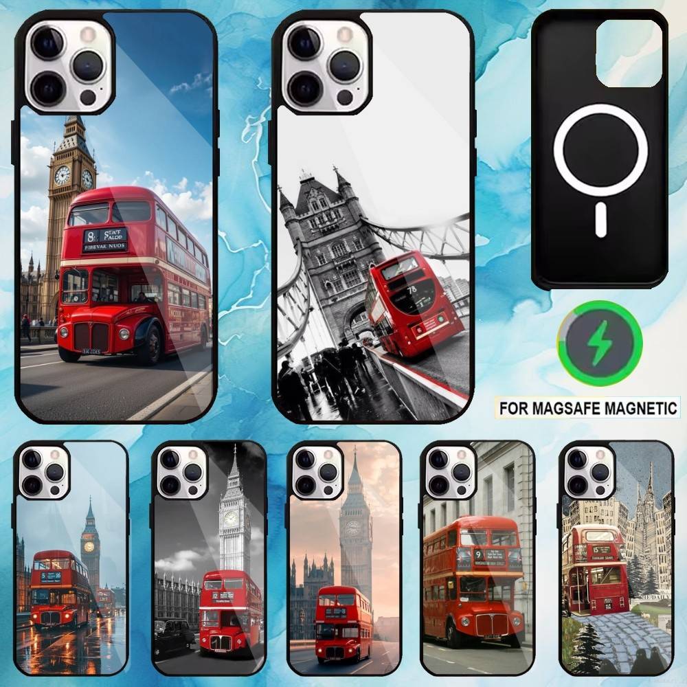 Casing Ponsel Bus Bertingkat M - Phone Cases London ulasan dan harga