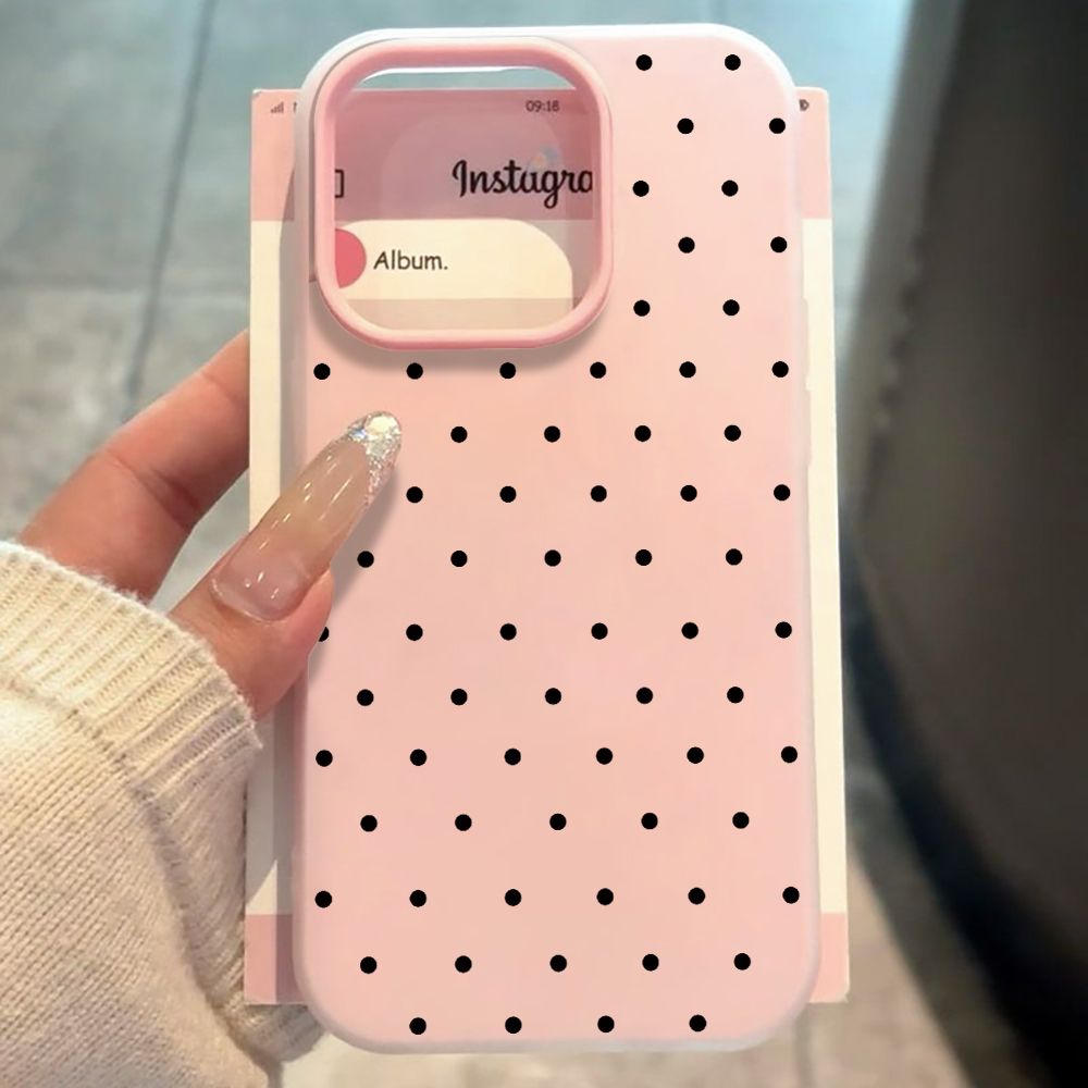 Casing Minimalis Motif Polka D - Phone Cases Galaxy S23 ulasan dan harga