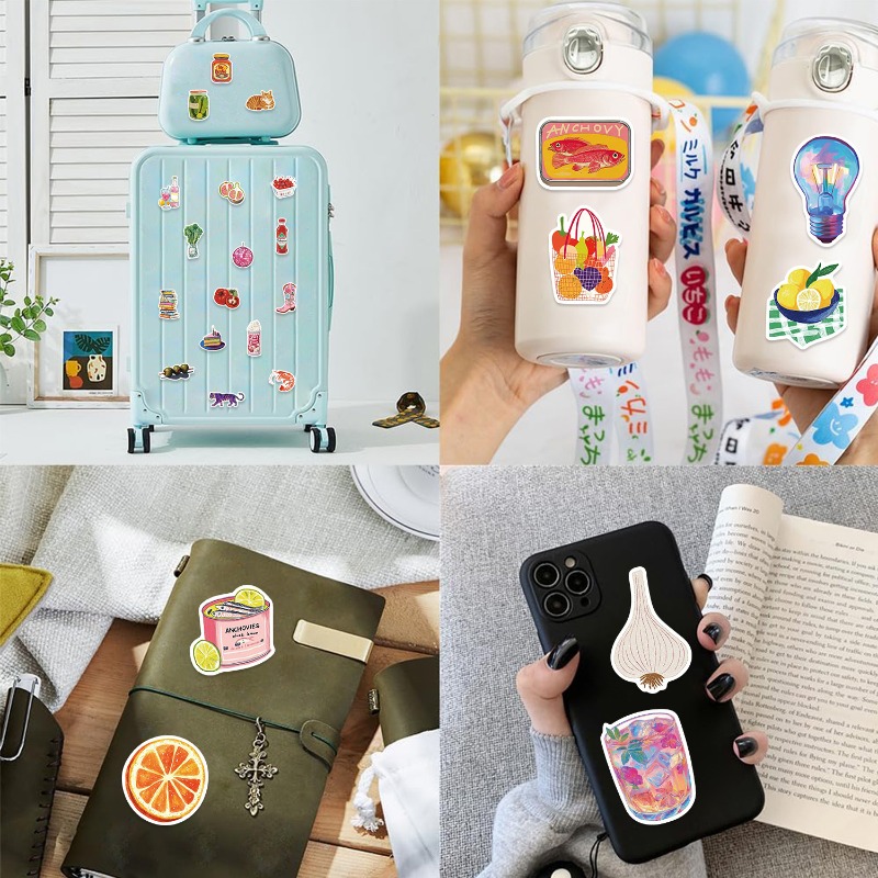 50 Buah/Set Stiker Jurnal Buku - Phone Cases Kids ulasan dan harga
