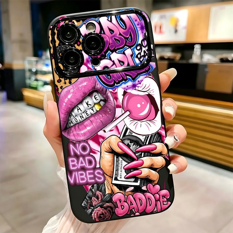 Casing Ponsel Motif Grafiti Bi - Phone Cases Iphone 16 Pro Max ulasan dan harga