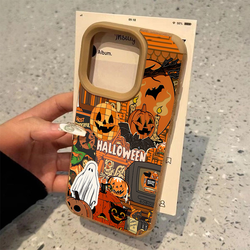 Casing Ponsel Motif Labu Hallo - Phone Cases Iphone 16 Pro Max ulasan dan harga