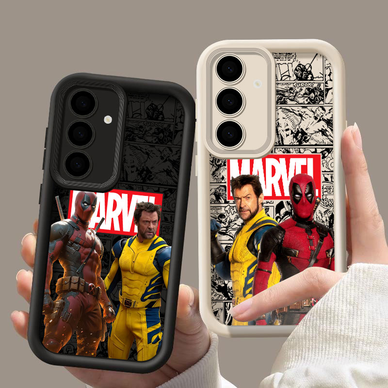 Casing Marvel Deadpool dan Wol - Phone Cases Galaxy S23 ulasan dan harga