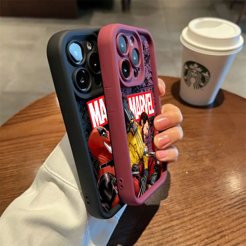 Casing Marvel Deadpool dan Wol - Phone Cases Galaxy S23 ulasan dan harga