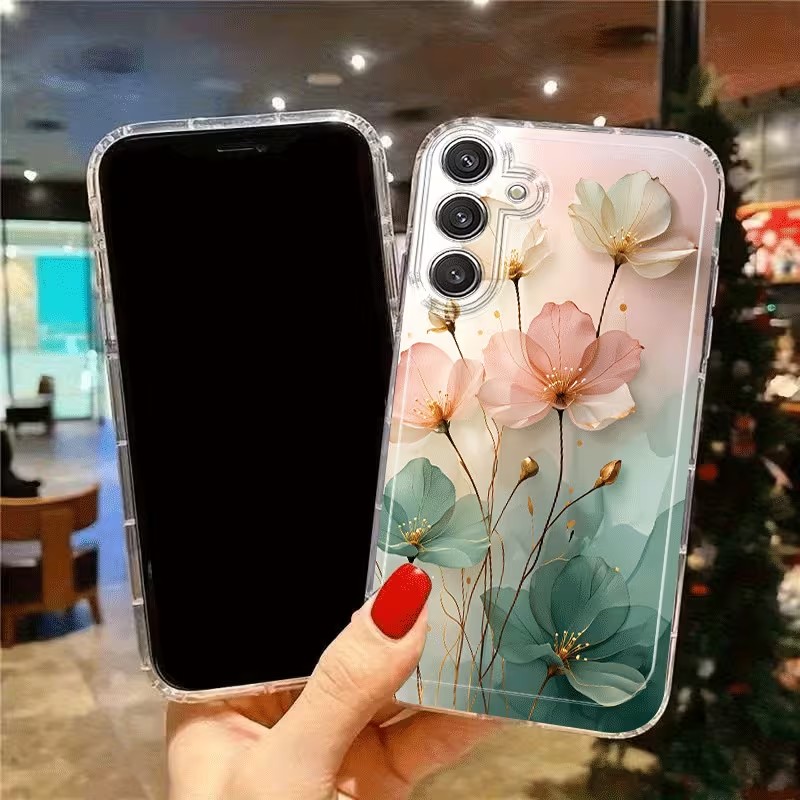Casing Ponsel Bening Anti Seli - Phone Cases Galaxy S23 ulasan dan harga