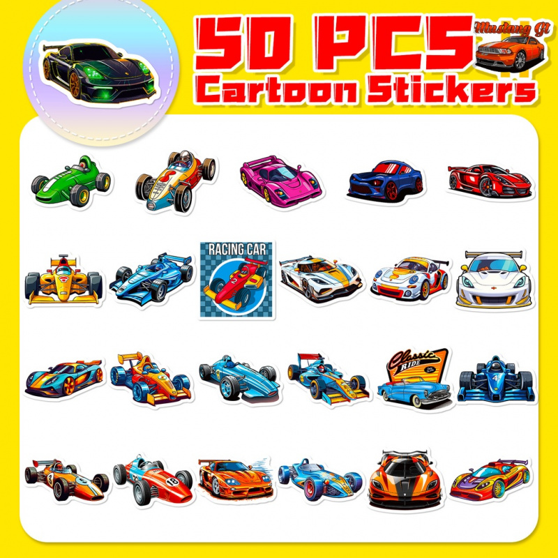50 Buah Stiker Balap JDM Kartu - Phone Cases Kids ulasan dan harga