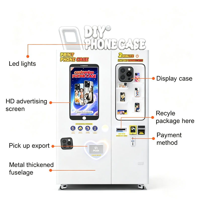 Mesin Penjual Otomatis Casing  - Phone Cases Vending Machine ulasan dan harga