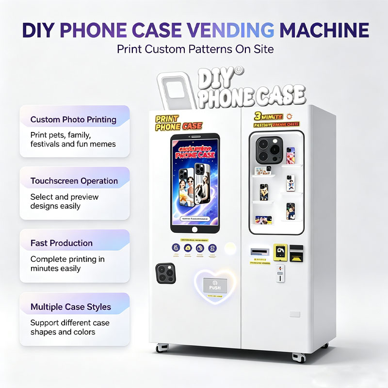 Mesin Penjual Otomatis Casing  - Phone Cases Vending Machine ulasan dan harga