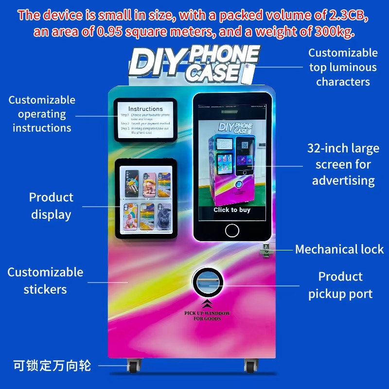 Mesin Cetak Casing Ponsel Kome - Phone Cases Vending Machine ulasan dan harga