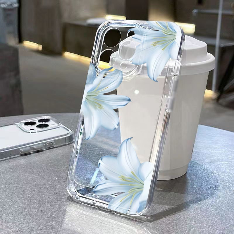 Casing Ponsel Bunga Lily Putih - Phone Cases Mous ulasan dan harga