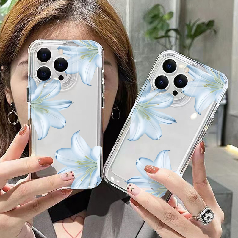 Casing Ponsel Bunga Lily Putih - Phone Cases Mous ulasan dan harga