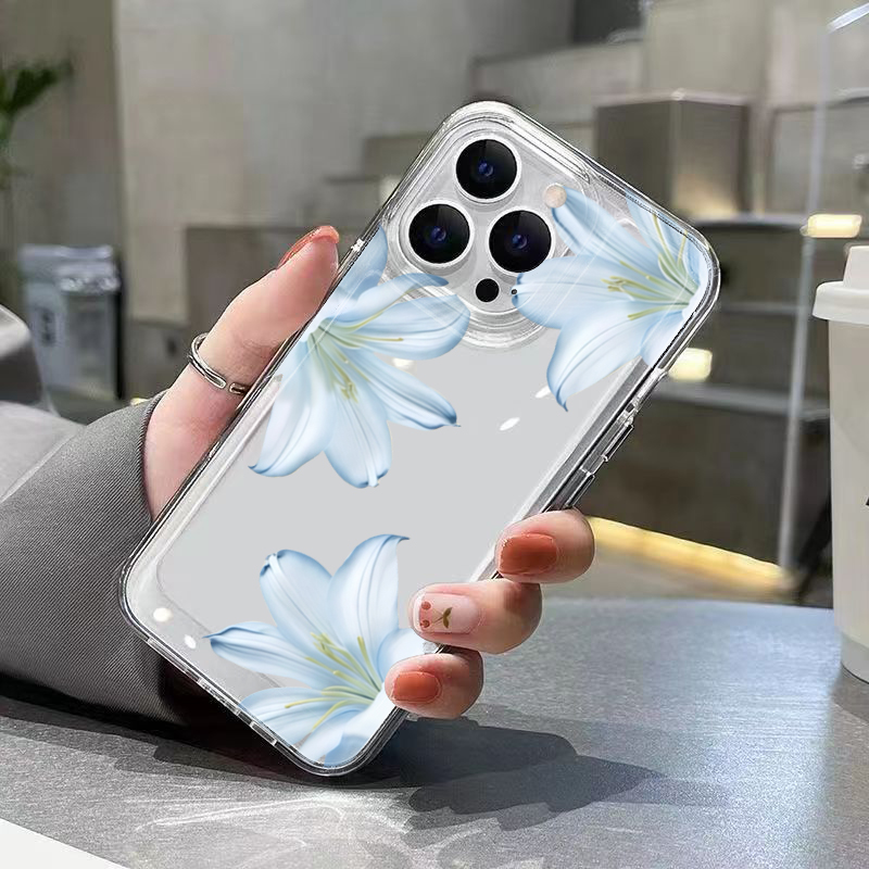 Casing Ponsel Bunga Lily Putih - Phone Cases Mous ulasan dan harga