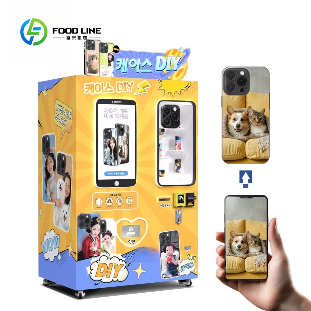 Mesin Cetak Casing Ponsel Otom - Phone Cases Vending Machine ulasan dan harga